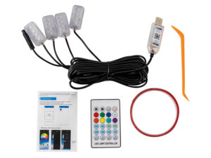 LED RGB sisetulekomplekt USB