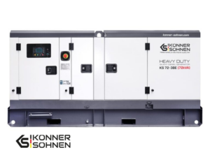 Kolmefaasiline diisel generaator Könner & Söhnen KS 72-3BE