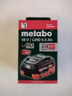 Metabo LIHD18V5.5AH AKU 18V 5.5Ah LiHD