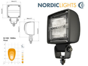 NORDIC LIGHTS KL1002 töötuli 2400 lm NORDIC LIGHTS KL1002 töötuli 2400 lm