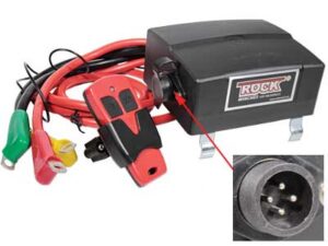 ROCK solenoid koos juhtmevaba juhtpuldiga 24V