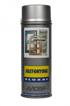 Parandusvärv Eloxalspray Silver 400ml, Motip