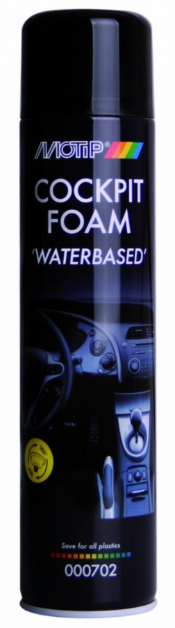 Salongipuhastusvahend Cockpit Foam veebaasiline 600ml, Motip