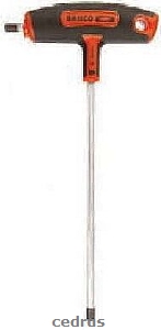 Screwdriver TORX® head screws BAHCO T-handle 27x150