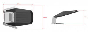 Laadimisjaama kate X3 robotile, Sunseeker