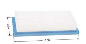 Õhufilter B&S 3.5 – 5.5 HP Industrial Plus