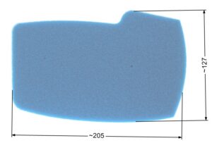 Õhufilter Partner K650/700 märg