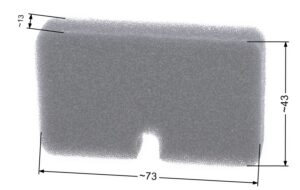 Õhufilter Husqvarna 225R 232R 235R