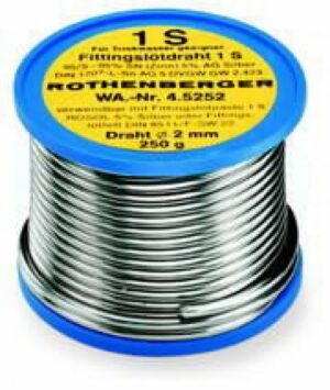Pehmejoodistraat 2mm 250g 1S, Rothenberger