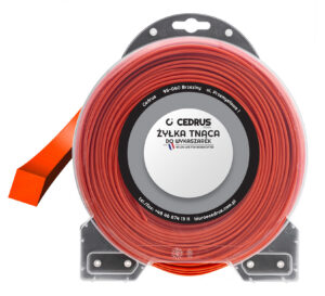 Trimmer line 2.4/69m square orange
