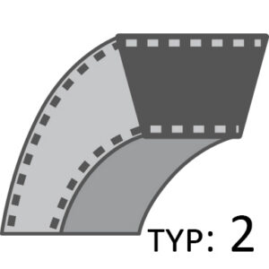 Belt Murray deck belt 17x1676.4