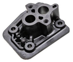 Carburetor intake boot connector Kawasaki TJ45E crimson