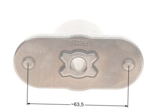 Blade adapter MTD lawn mower bow-tie diam. 25mm