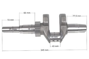 Crankshaft Rato engine R670