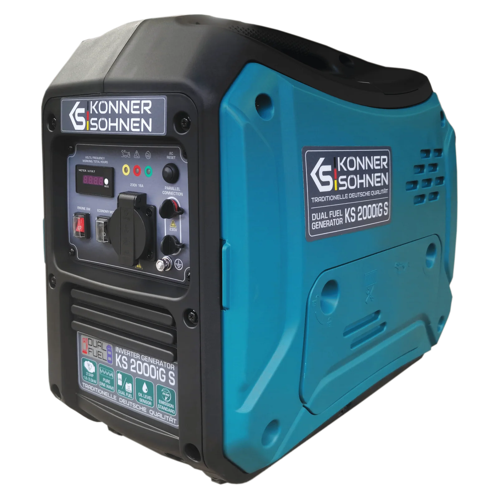 Invertergeneraator LPG/Bensiin Könner & Söhnen KS 2000iG S Invertergeneraator LPG/Bensiin Könner & Söhnen KS 2000iG S