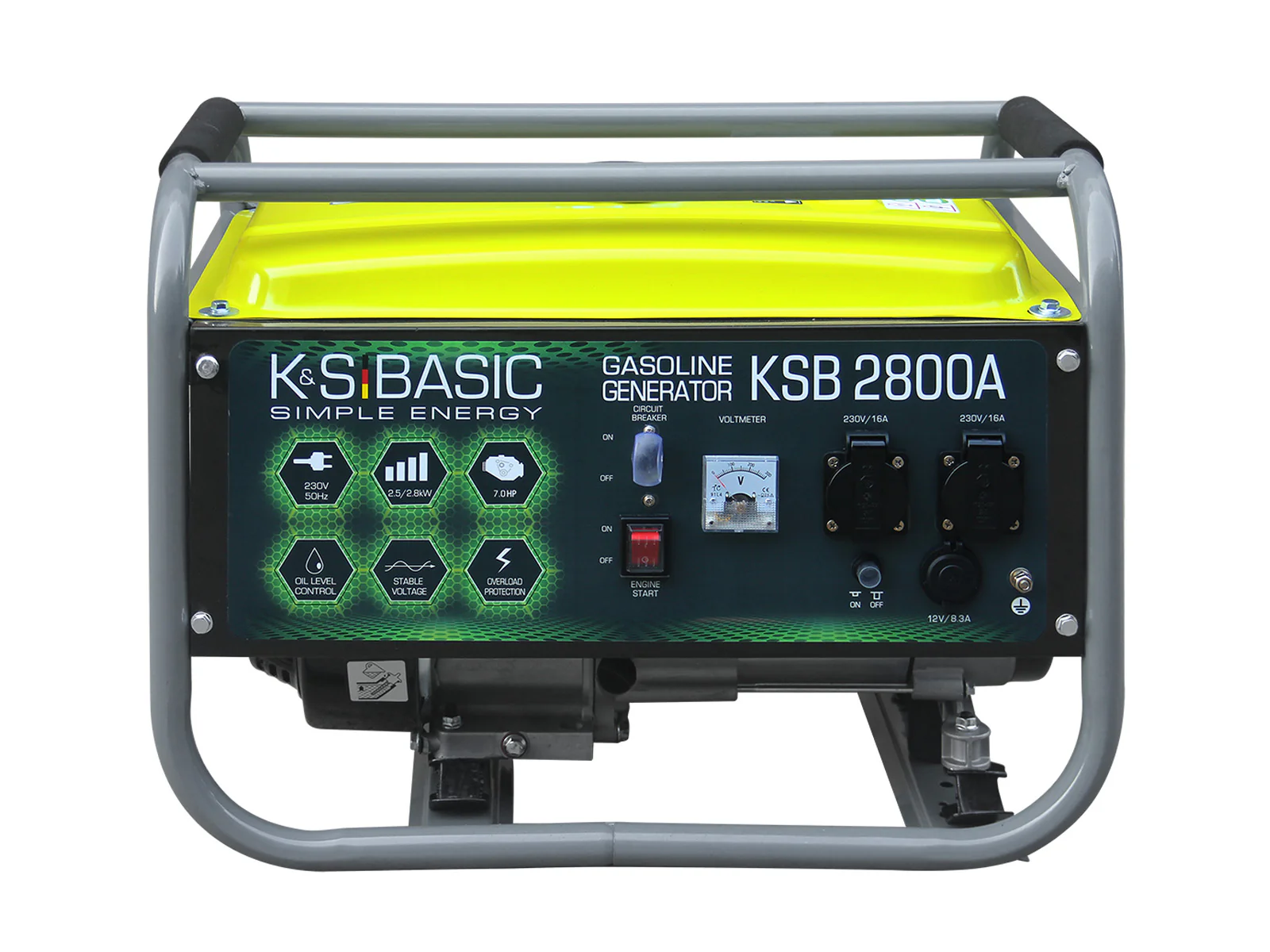 Bensiinigeneraator Könner & Söhnen "K&S BASIC" KSB 2800A Bensiinigeneraator Könner & Söhnen "K&S BASIC" KSB 2800A