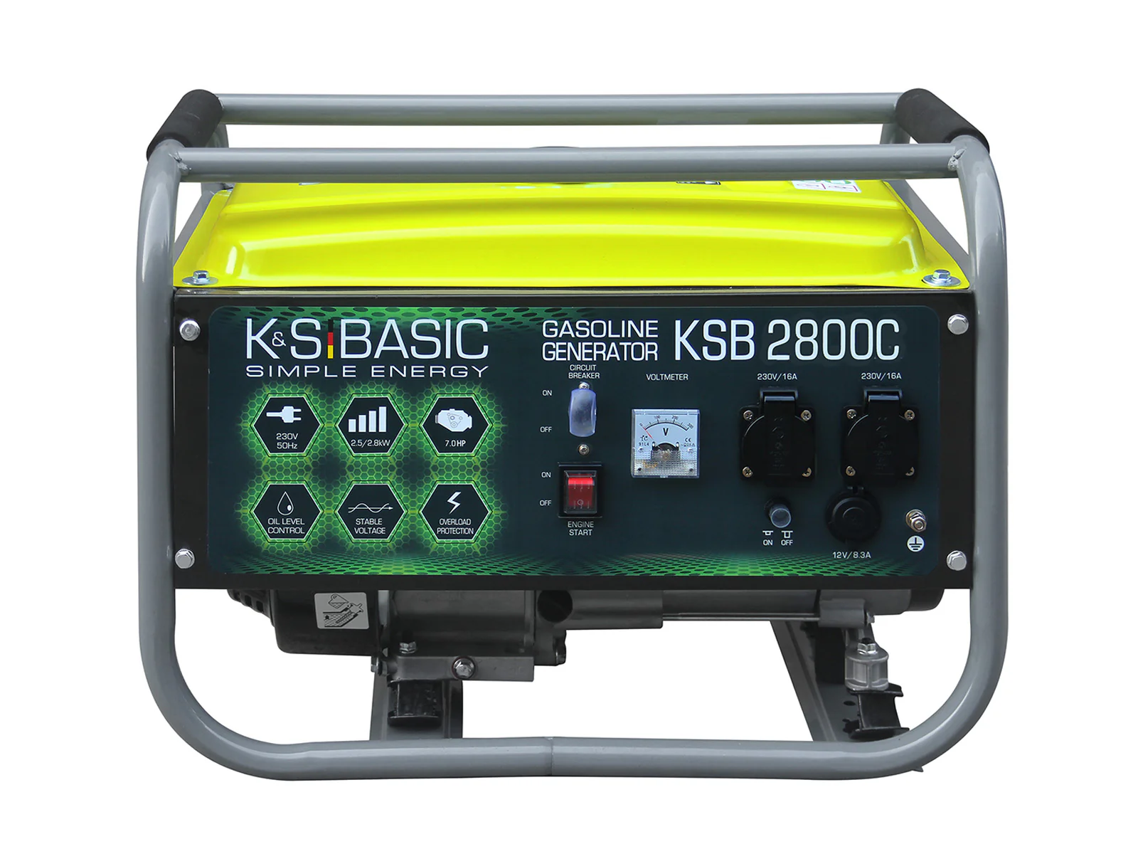 Bensiinigeneraator Könner & Söhnen "K&S BASIC" KSB 2800C Bensiinigeneraator Könner & Söhnen "K&S BASIC" KSB 2800C