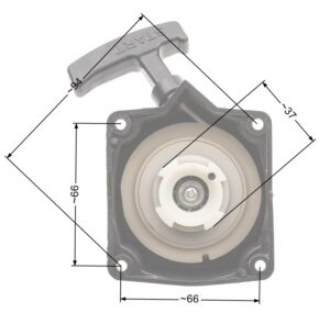 Recoil starter Cedrus Hecht MTD brushcutters available in DIY stores