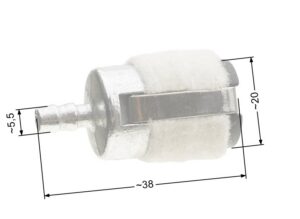 Fuel filter NAC chainsaws available in DIY stores
