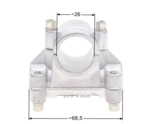 Steering handle clip NAC 26mm brushcutters available in DIY stores