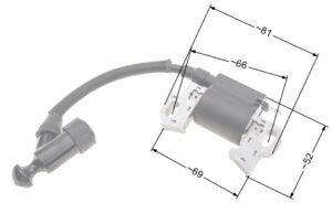 Ignition module NAC T675 lawn mowers available in DIY stores