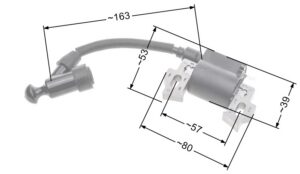 Ignition module NAC T375 T475 T575 lawn mowers available in DIY stores