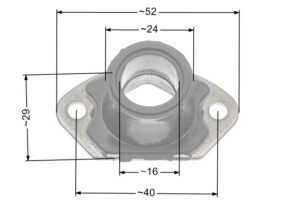 Carburetor intake boot connector NAC SPS 01-45 CS4500 CS5200 chainsaws available in DIY stores