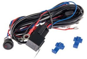 Juhtmekomplekt 2-tulele 12V relee+lüliti