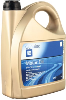 5L GM Dexos II Longlife 5W30 Sünt