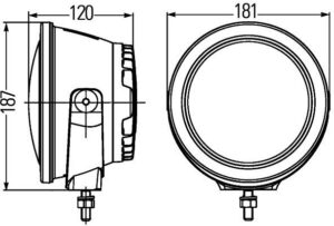 Hella Luminator Comapct LED kaugtuli