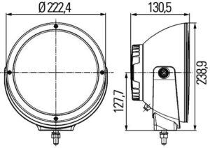 Hella Luminator LED kaugtuli