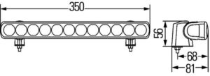 Hella LED Lightbar kaugtuli ref. 30 25W