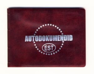 Auto dok.kaaned punane PVC