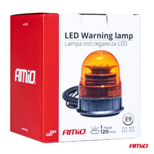 Led vilkur oranz magnet 12/24v 39led