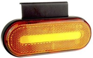 Gabariidituli 10-30V,led,IP67,oranz,oval