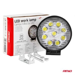Töölamp 12/24V,110mm, 9 ledi, 2160lm