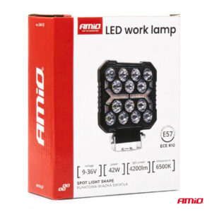 Töölamp 42W 6500K 4200lm 9-36V