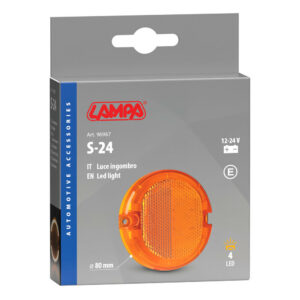 Gabariidituli 4 LED-i 12/24V oranz