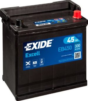 TL Exide Excell 45Ah 330A 218x133x223-+