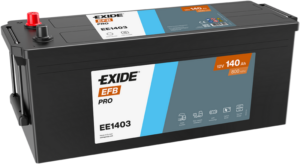 Exide PRO EFB 140Ah800A513x189x223+-