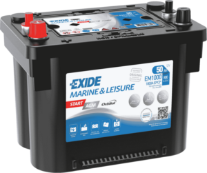 Exide AGM Start 50Ah 800A 260x173x206+-