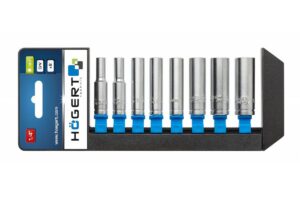 1/4" pikad padrunid 8osa 5,5-13mm 8osa