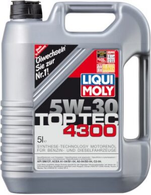 Top Tec 4300 5L 5W30 C2 õli