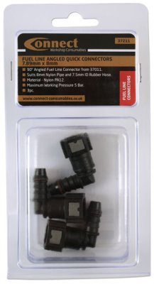 Kiirühendus 90ø 7.89 x 8mm pakk 3tk